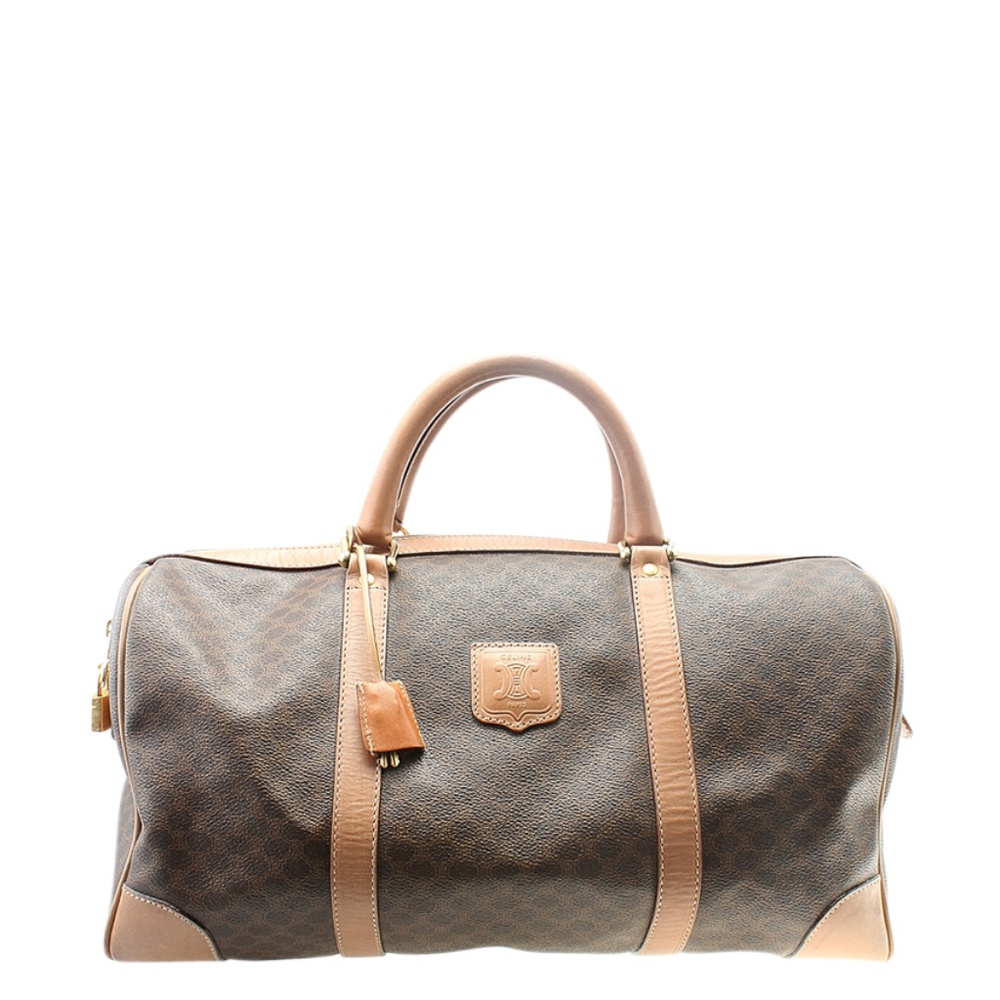 Celine Vintage Boston Macadam Monogram Bag 181460